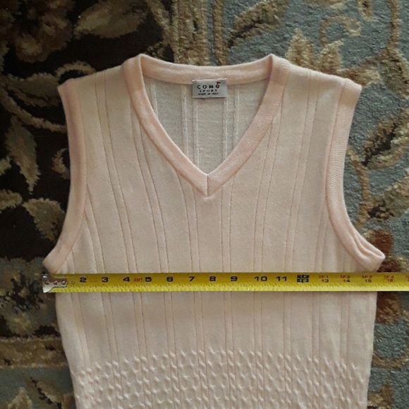 Made in Italy 100% wool sleeveless top - Picture 7 of 8